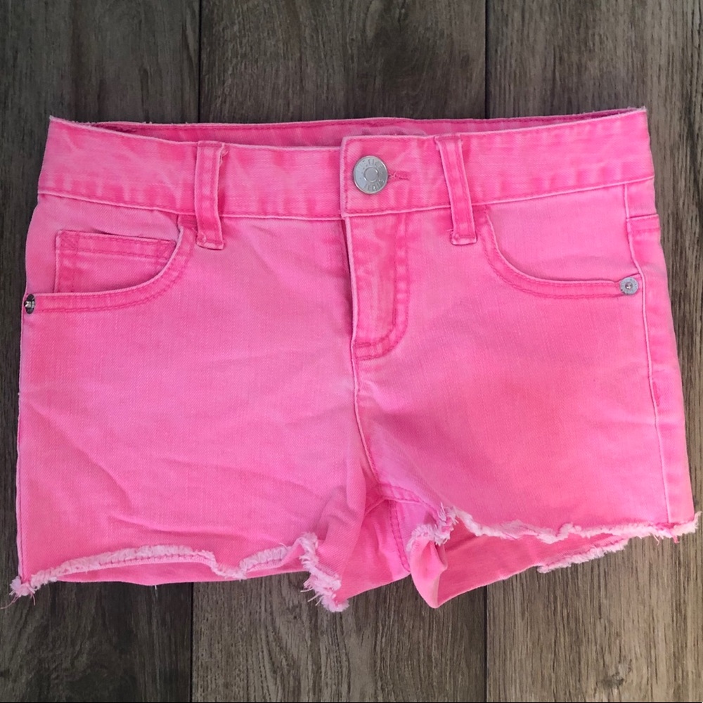 Justice Girls denim shorts size 10